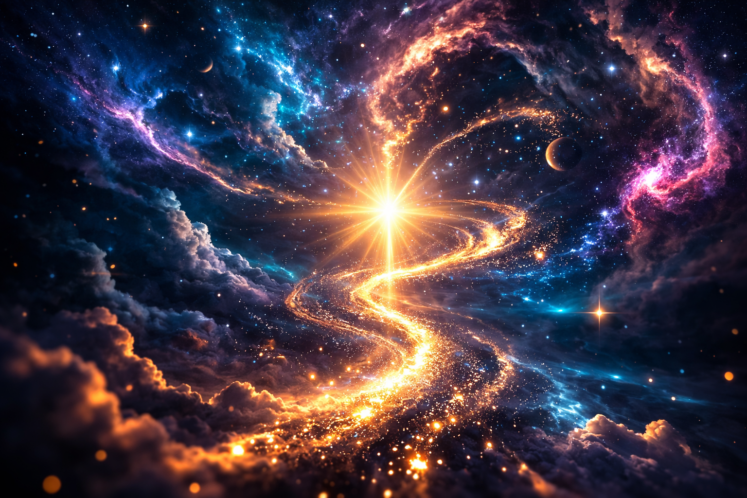 Celestial landscape